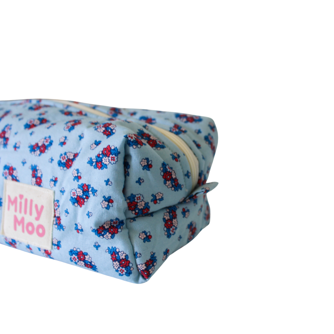 Blue Meadow Mini Beauty Bag