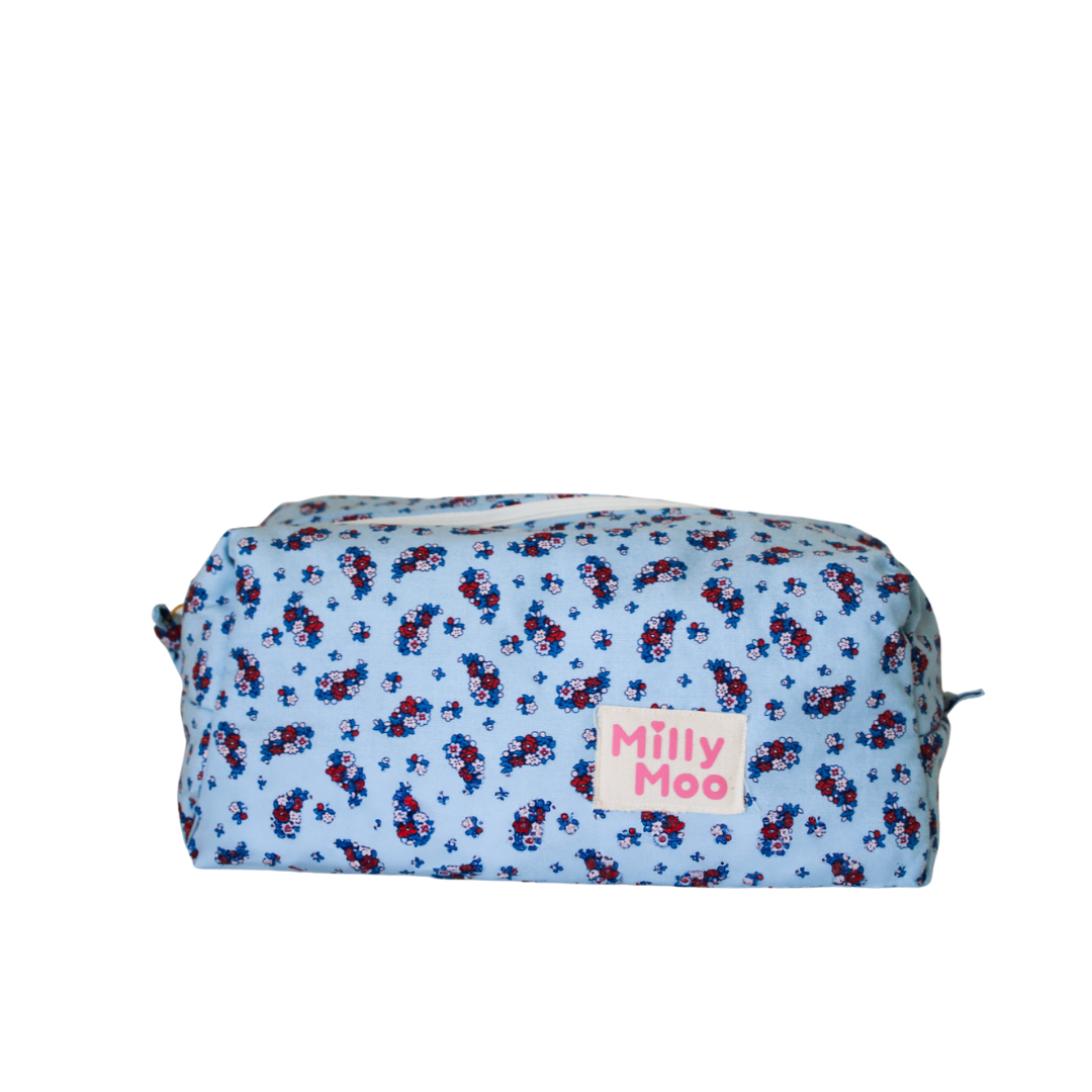 Blue Meadow Mini Beauty Bag