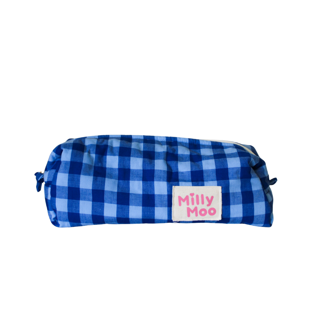 Electric Blue Mini Beauty Bag
