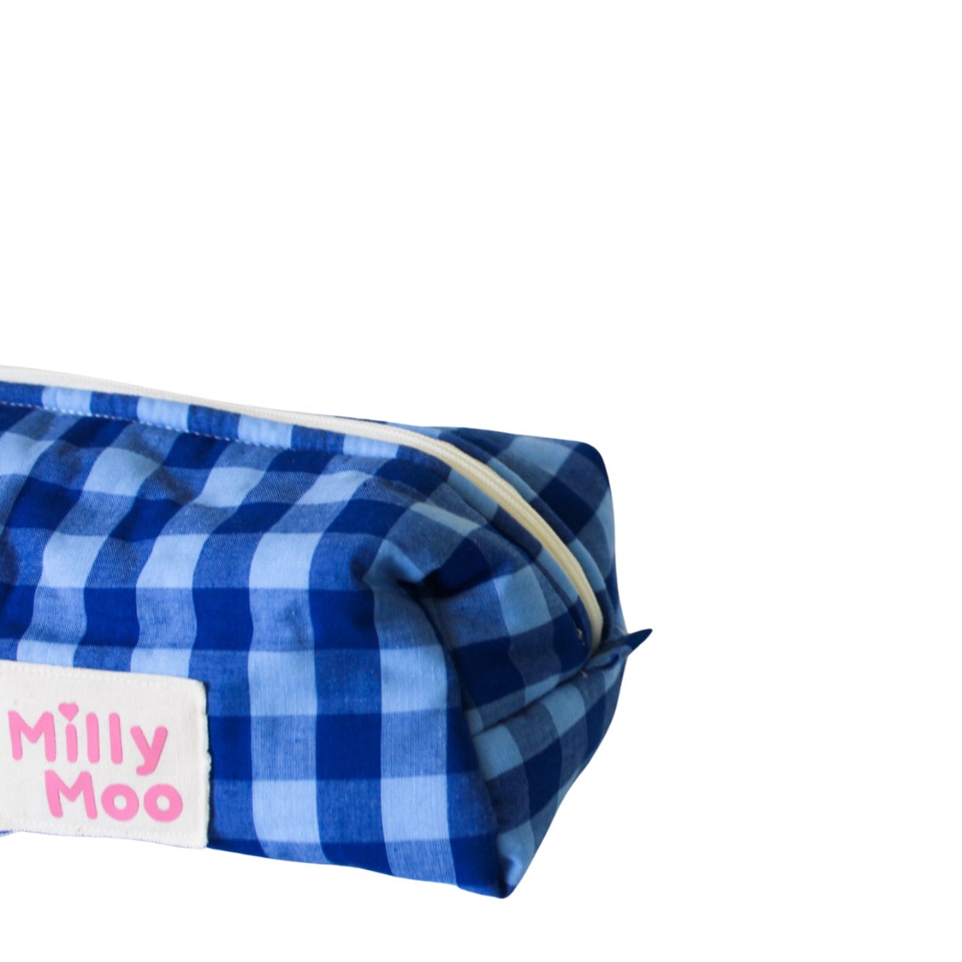 Electric Blue Mini Beauty Bag