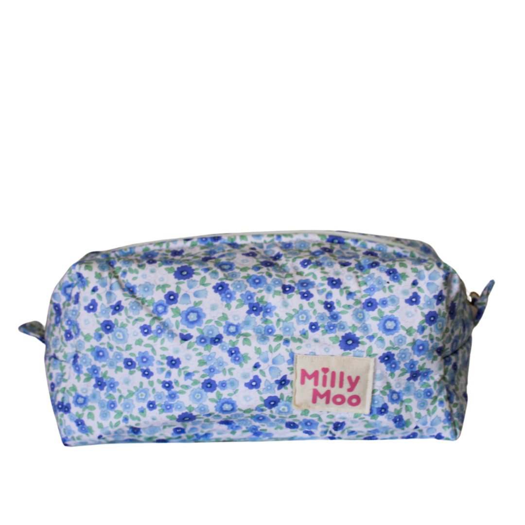Blue Blossom Beauty Bag