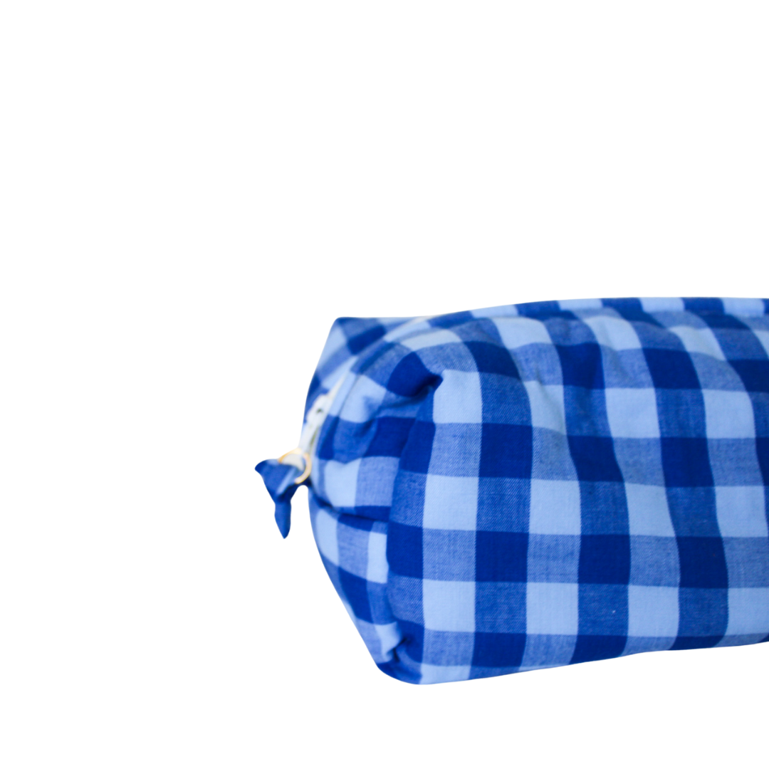 Electric Blue Mini Beauty Bag