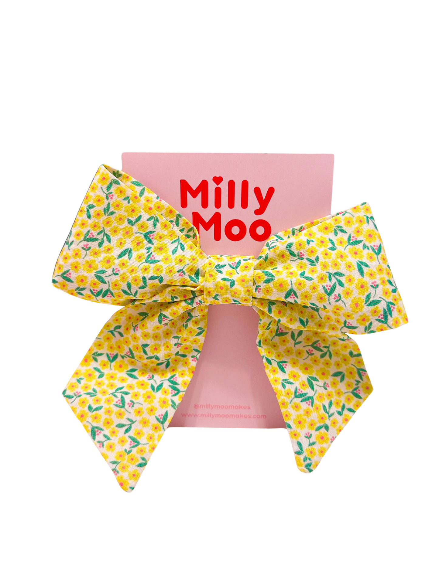 Yellow Daisy Dream Bow Large