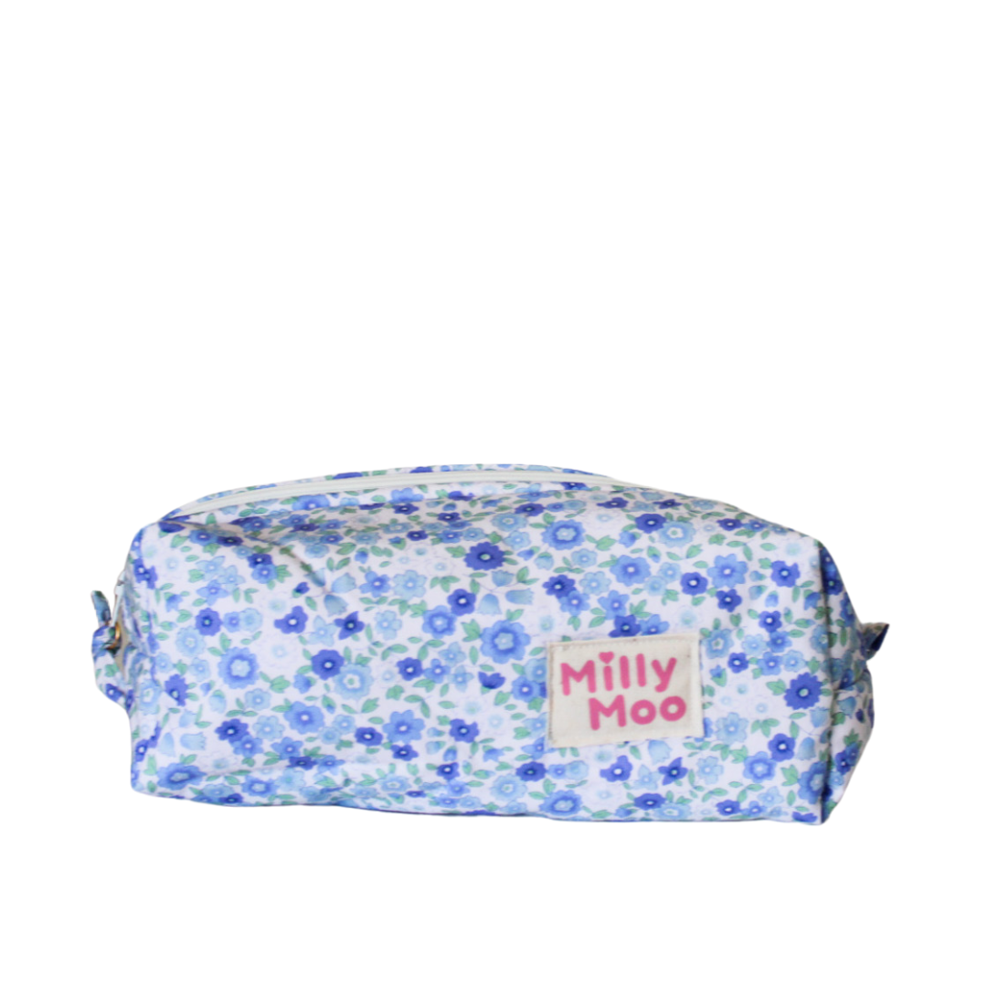Blue Blossom Mini Beauty Bag