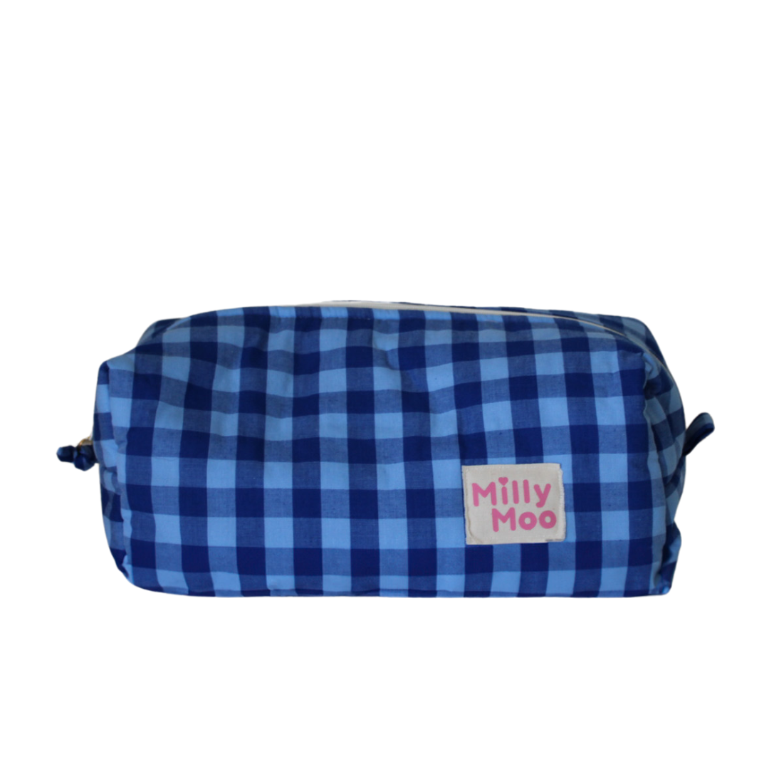 Electric Blue Beauty Bag