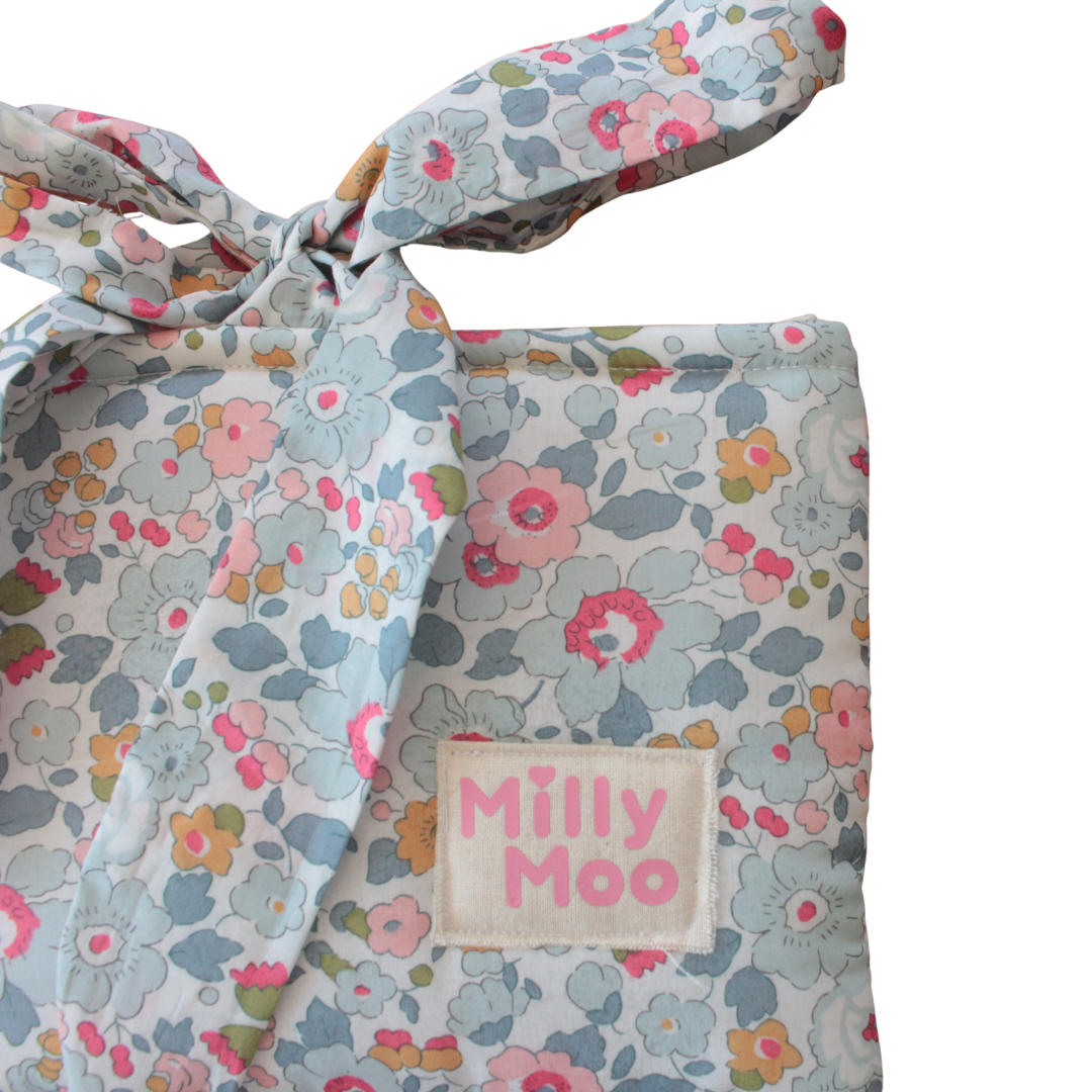 Vintage Bloom Kindle Tech Bag