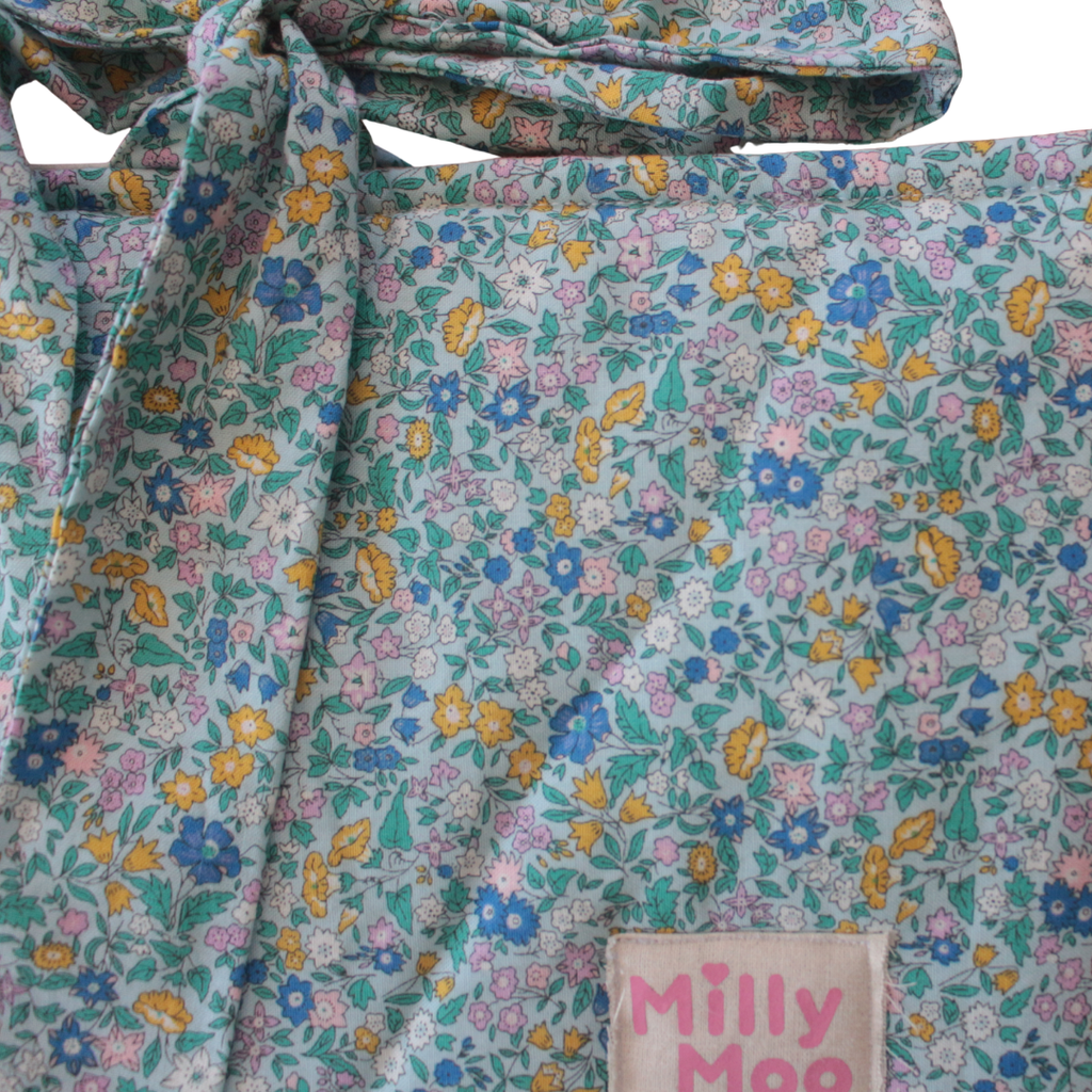Little Wildflower Laptop Tech Bag