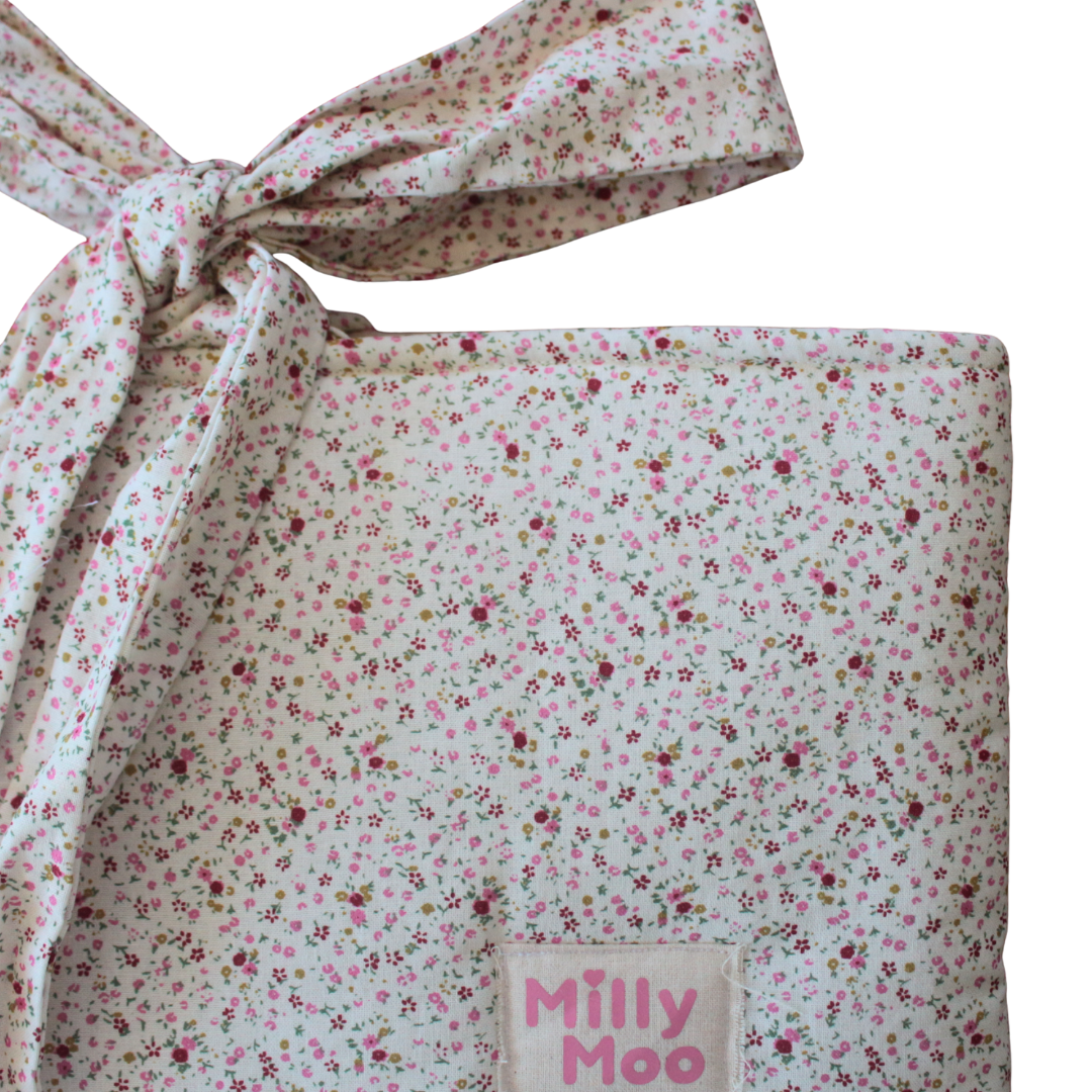 Blush Blossom Laptop Tech Bag