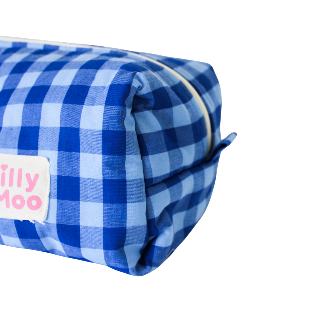 Electric Blue Beauty Bag