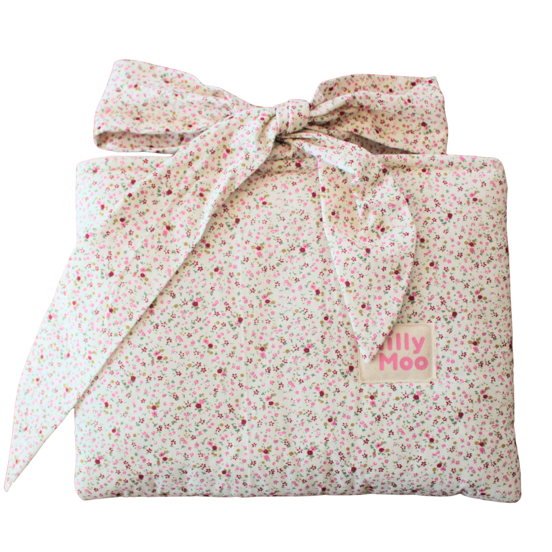 Blush Blossom ipad Tech Bag