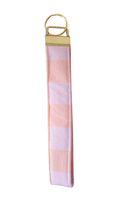 Peach Sorbet Keychain Wristlet