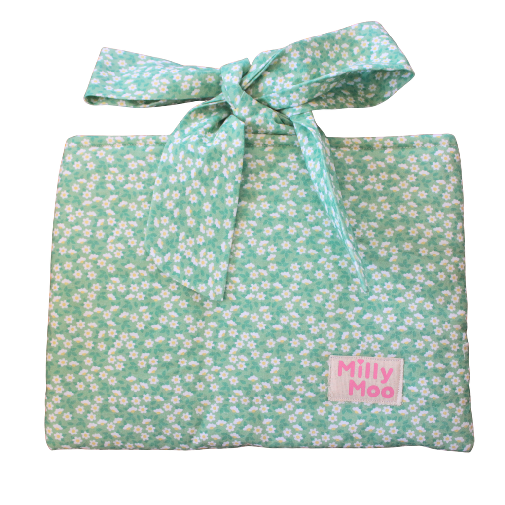 Meadow Mint ipad Tech Bag