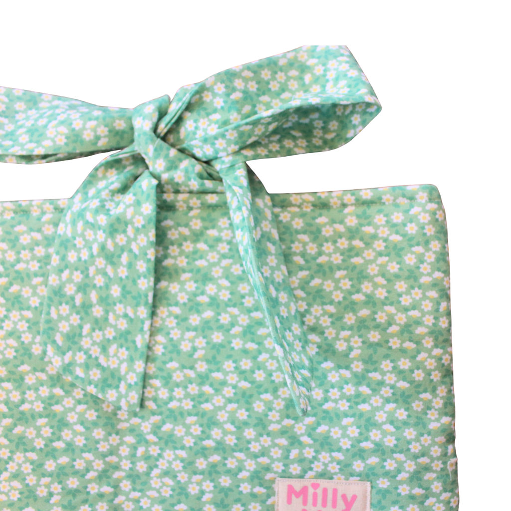 Meadow Mint ipad Tech Bag