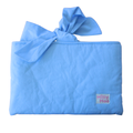 Baby Blue stripes Laptop Tech Bag