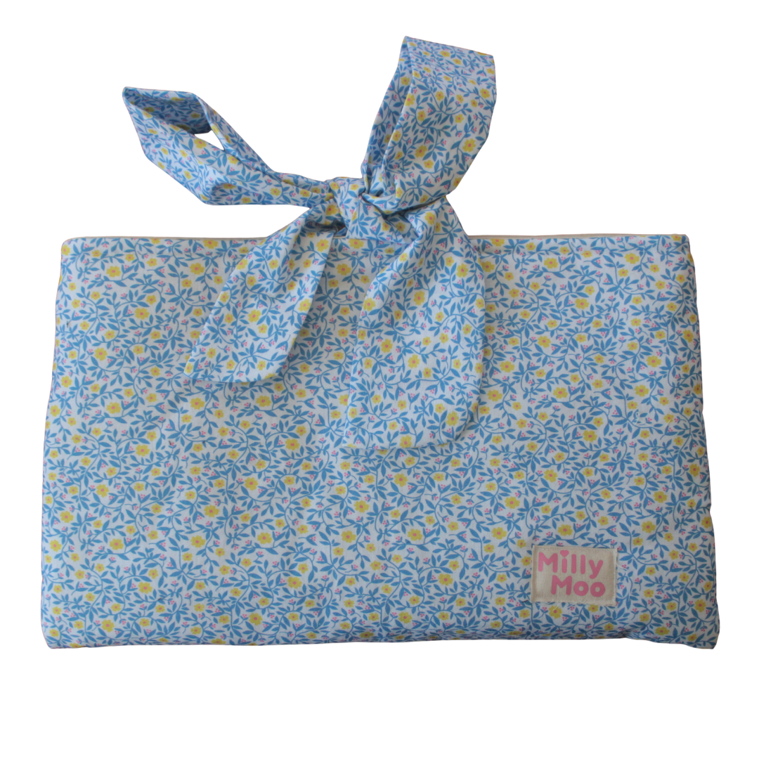 Sun Kissed Blue Laptop Tech Bag