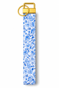 Blue Meadow Wristlet