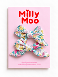 Bright Florals Mini Bow Set