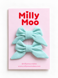Mint Mini Bow Set