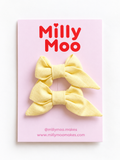 Yellow Mini Bow Set