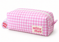 Pink Gingham Mini Beauty Bag