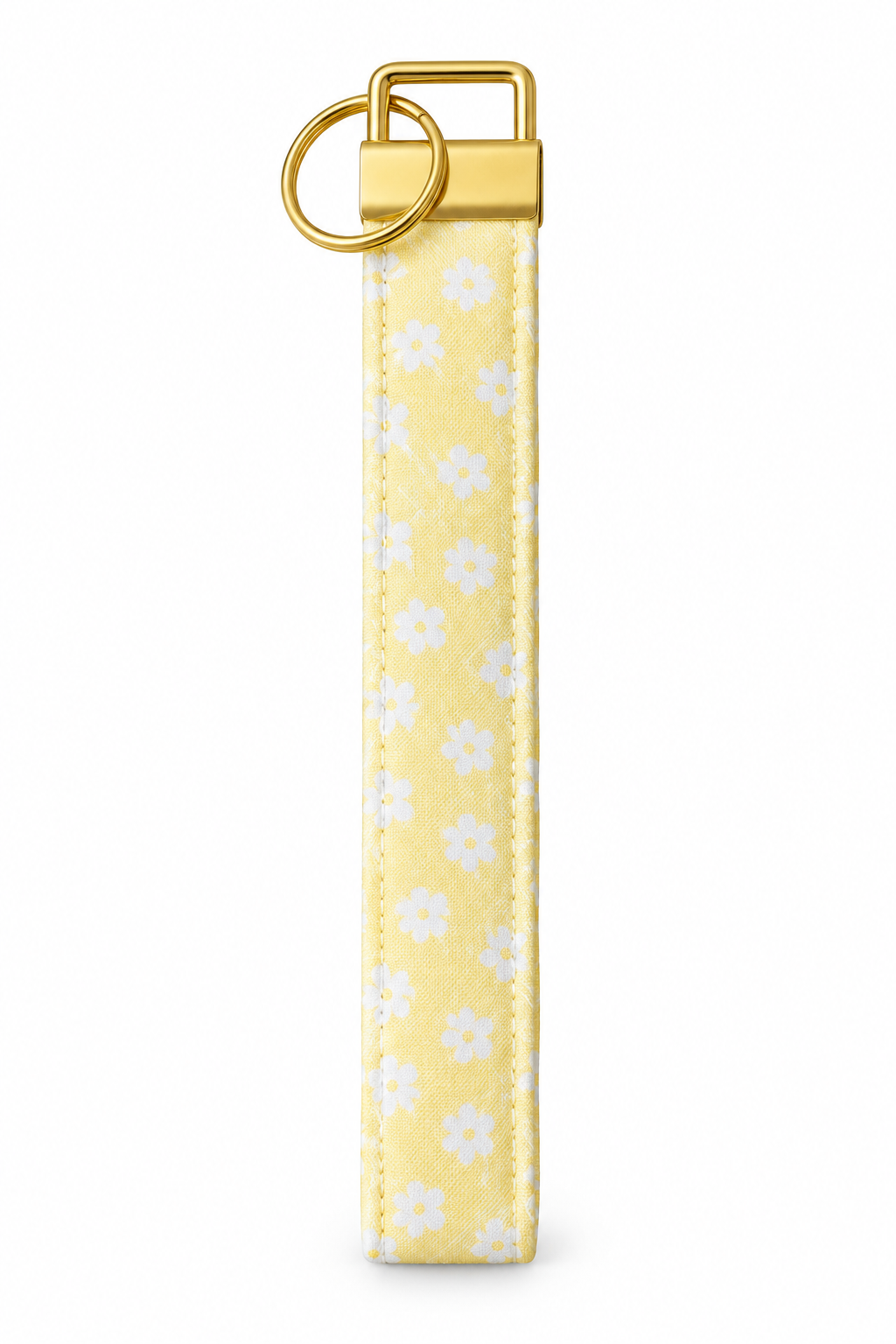 Butter Yellow Flowers Wristlet