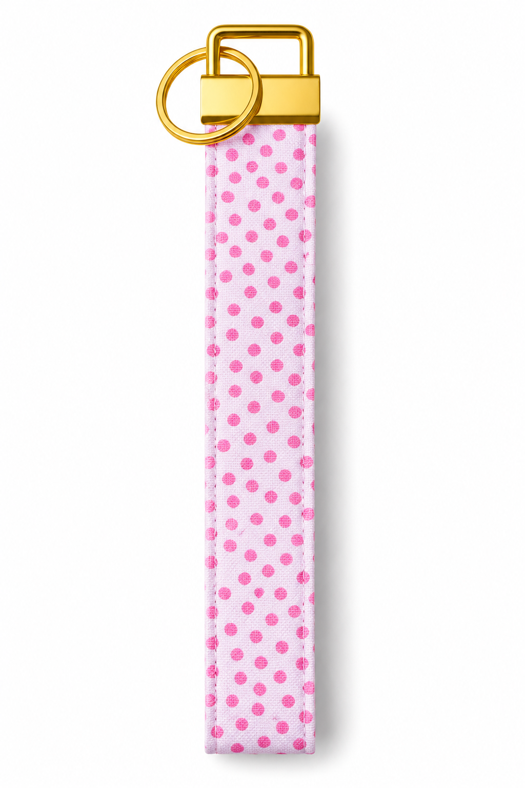 Pink Spots Wristlet